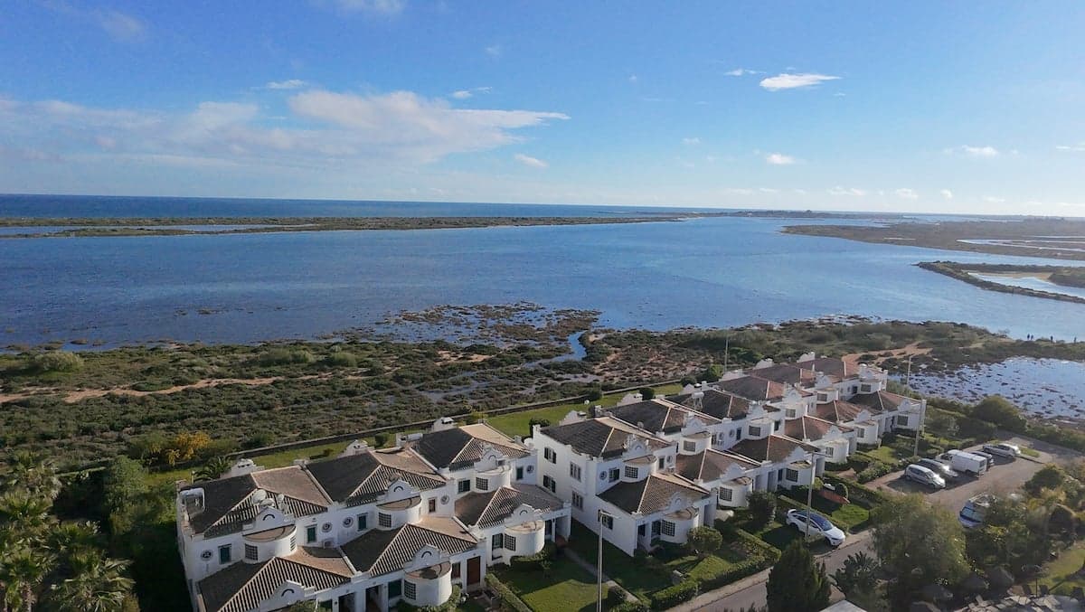 Aerial view of Villa Solria